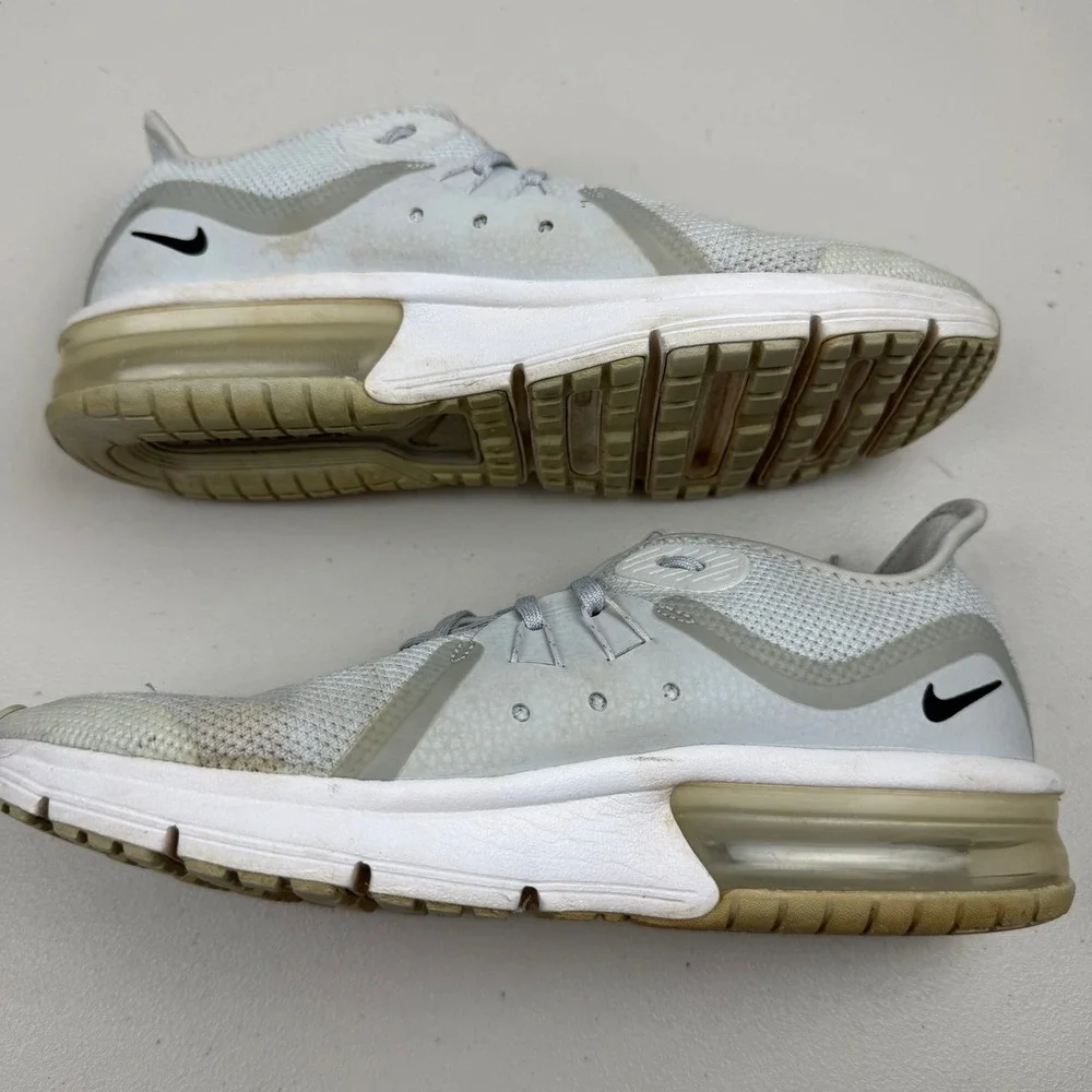 Nike Air Max Fury Grey White‎ Men's Running Shoes 922884-002 Size 6.5Y